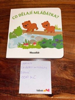 Krásné leporelo Co dělají zvířátka, nová