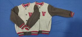 Mikiny dvojčata vel. 110-116 Lupilu