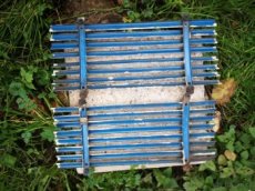 Mřížky zadního blatníku Škoda 100