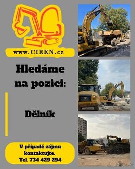 Stavební dělník pro pozemní / dopravní stavby