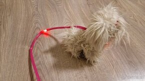 Chodící štěkající pejsek na baterky