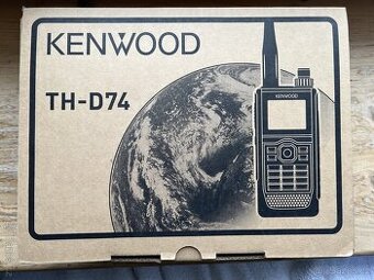 Kenwood TH-D74E– sběratelský klenot, TOP stav, D-STAR, GPS