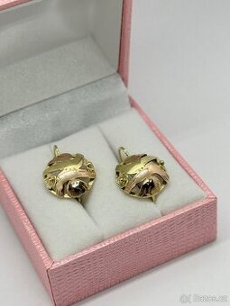 Zlaté náušnice 2,94g