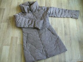 Dámský světle hnědý prošívaný kabát zn.Volcano vel.M