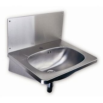 SANELA Nerezové umyvadlo SLUN 02 s otvorem pro stoj.baterii