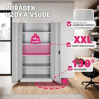 Kovová/dílenská skříň nová