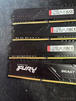 Prodám RAM Kingston Fury Beast DDR4 – 80 GB (3200 MHz, CL16)