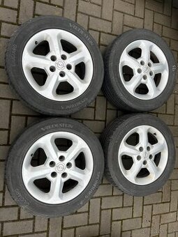 4x alu disky 5x110 R16, letní pneu 70%