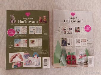 NOVÁ kniha Amigurumi Háčkování a Hřejivé háčkování