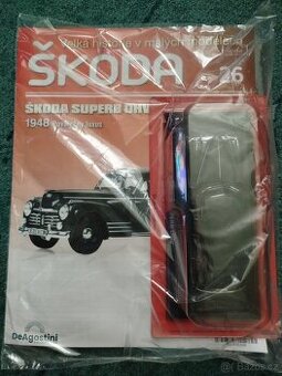 Deagostini 1/43 Škoda Superb OHV 1948