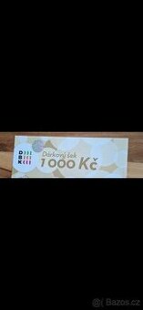 Poukázka do obchodů DBK Praha 4