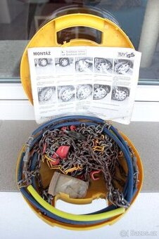 Sněhové řetězy KN80 –široká kompatibilita,13"–17", zachova