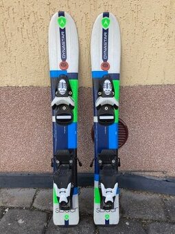 dětské lyže 68 cm a 78 cm a boty Fischer vel. 150 - 165