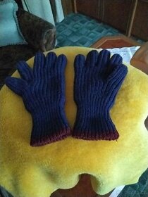 Pletené rukavice - 1