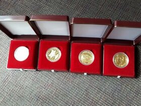 4 x Zlatá mince 10 000 KČ  za cenu zlata