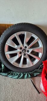 Alu kola Braga 17" 5x100 + zimní pneumatiky