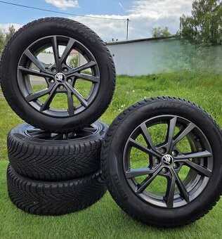 Zimní sada Škoda Scala 16" 5x100 pneu 205/55/16