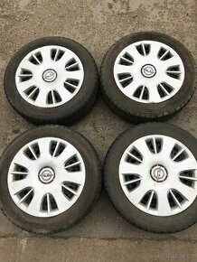 Sada plech.disků Opel zimní pneu 4x100,R15