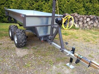 Vozík za čtyřkolku Atv, Utv nebo malotraktor ,SPZ