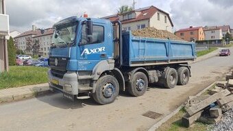 Mercedes Benz AXOR 3243, 8x4 třístranný sklápěč. - 1