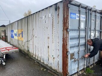 REZERVACE Prodej: použitý / lodní lodní kontejner 40'