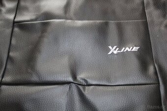 Kožené luxusní univerzální autopotahy X-Line / NOVÉ