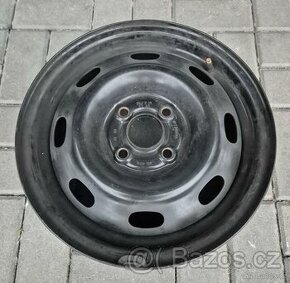 1 ks plechový disk zn. KFZ 5,5Jx14 ET45 (platí do smazání)