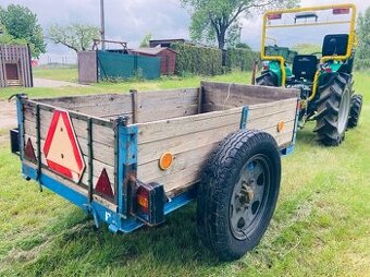 Vlek za malotraktor, vlečka, vyvážečka, bytelná kára