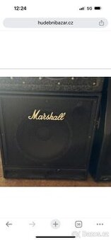 Baskytarovy reprobox Marshall