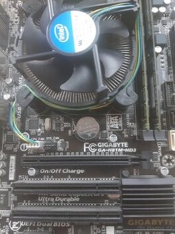 Gigabyte GA-H81M-HD3 + I5-4440+16GB