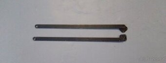 Kování na dveře,vrata-závěs pásový s pantem, dl. 60 cm -2ks