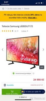 Prodam velkou TV Samsung