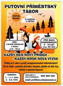 Příměstský putovní tábor MB