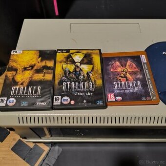 3x STALKER PC DVD kolekce
