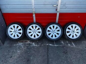 Original ALU kola Škoda 17" 6J ET45 + 225/45/R17