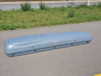 HAPRO kvalitní VELKÝ střešní box – rakev 4 klíče
