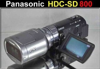 Videokamera: Panasonic HDC-SD800 3MOSFullHD/3DiA