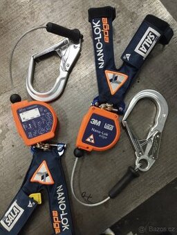 Bezpečnostní zabezpečovací úvazky s navijákem.
