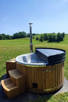 Koupací sud (ThermoWood - full set) včetně filtr. systému