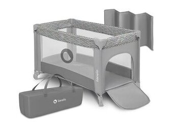 Cestovní skládací postýlka LIONELO Stefi (barevný motiv)