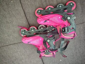 Dětské kolečkové rostoucí brusle vel. 32 - 36
