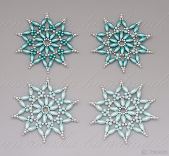 tyrkysové hvězdy sada