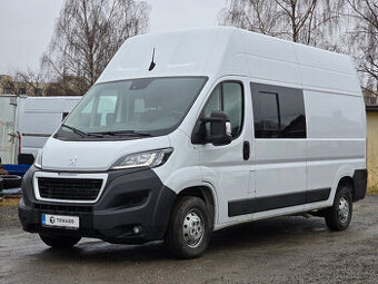 PEUGEOT BOXER L3H3 | 6 MÍST | NAJETO JEN 52.000 KM |