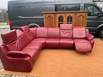 Luxusní sedací souprava kůže