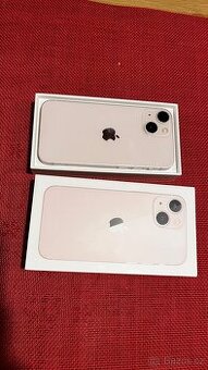 Prodám růžový iPhone 13mini 128GB-top stav