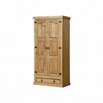 Dřevěná skříň 2dveřová CORONA vosk 162820