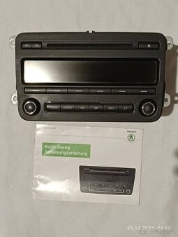 Škoda rádio SWING 5J0 035 161 G, Fabia II / Roomster