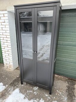 Vitrína IKEA Hemnes - černohnědá