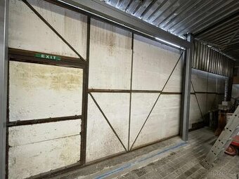 Posuvná vrata š.4500 x v. 3050 mm