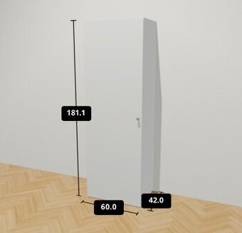 IKEA PLATSA - šatní skřín